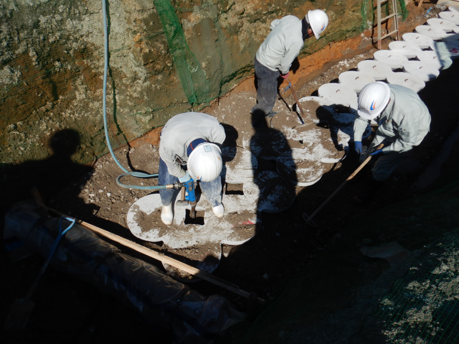 防安公安中第1号道路改良工事